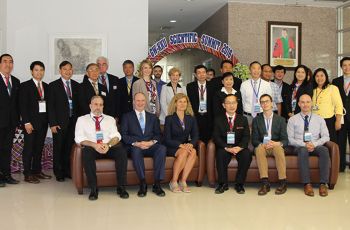 Attendees of the Scientific Summit 2016 grouped together for a portrait