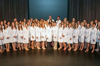 Physician Assistant class of 2014 standing together