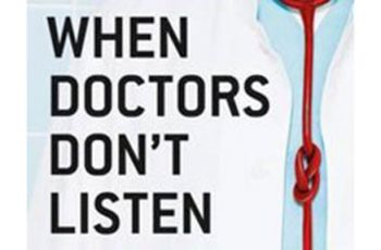 When Doctors Don't Listen | A white coat with a red stethoscope cord