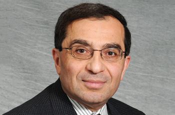 Dr. Imad Tabbara posing for a portrait