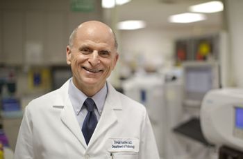 Photo: Donald Karcher, MD, in clinic space
