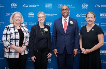 From Left, Granberg, Puchalski, Goyal, Dean Bass