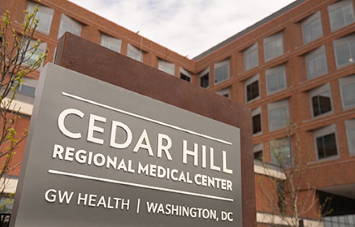 Signage for Cedar Hill Regional Medical Center, GW Health
