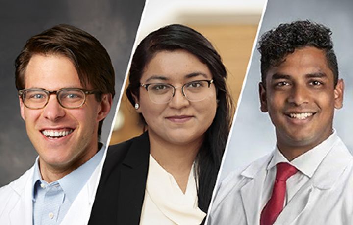 2025 GCCA fellows headshots: Singer, Naithani, Oommen