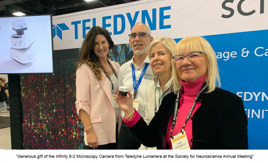 Generous gift of the Infinity 8-2 Microscopy Camera from Teledyne Lumenera at the Society for Neuroscience Annual Meeting”
