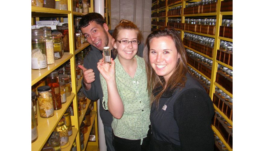 Lab trip to the U.S. National Parasite Collection