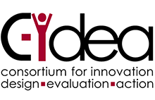 Consortium for innovation design-evaluation-action logo