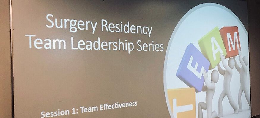 Surgical Residency Team Leadership Series