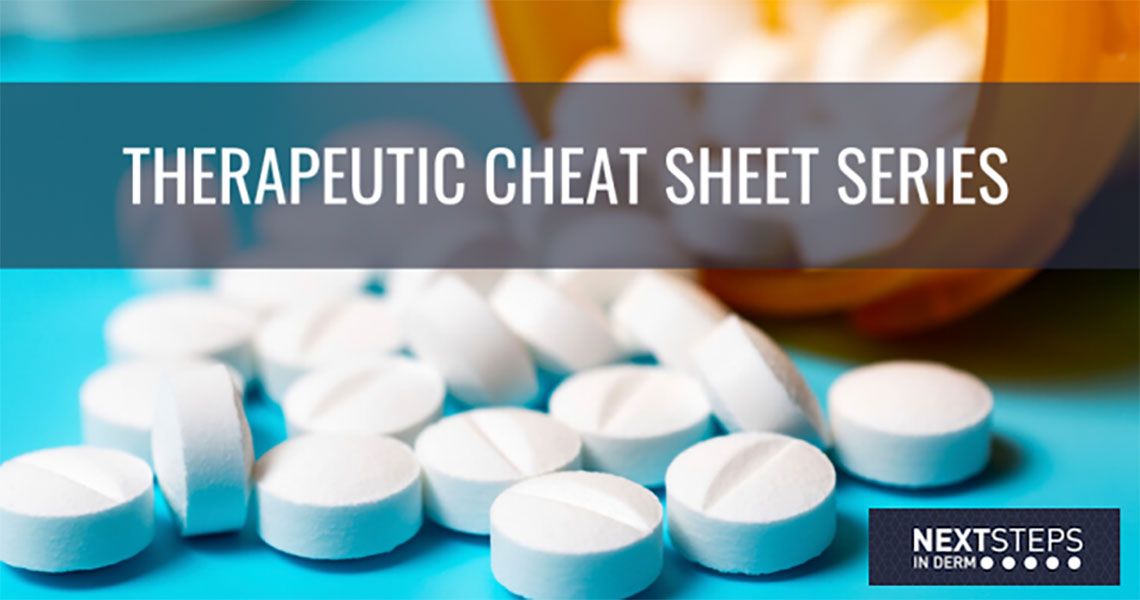 Therapeutic Cheat Sheet Series