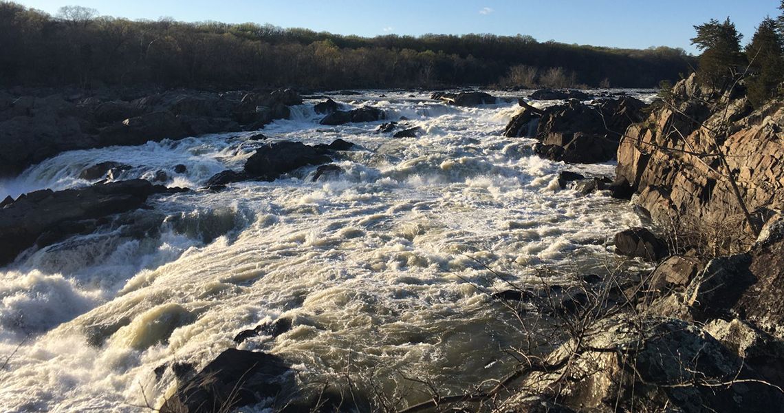 Great Falls of the Potomac National Park (courtesy of Emil Barkovich MD)