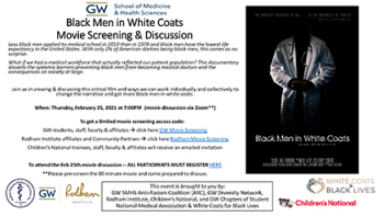 Black Men in White Coats poster